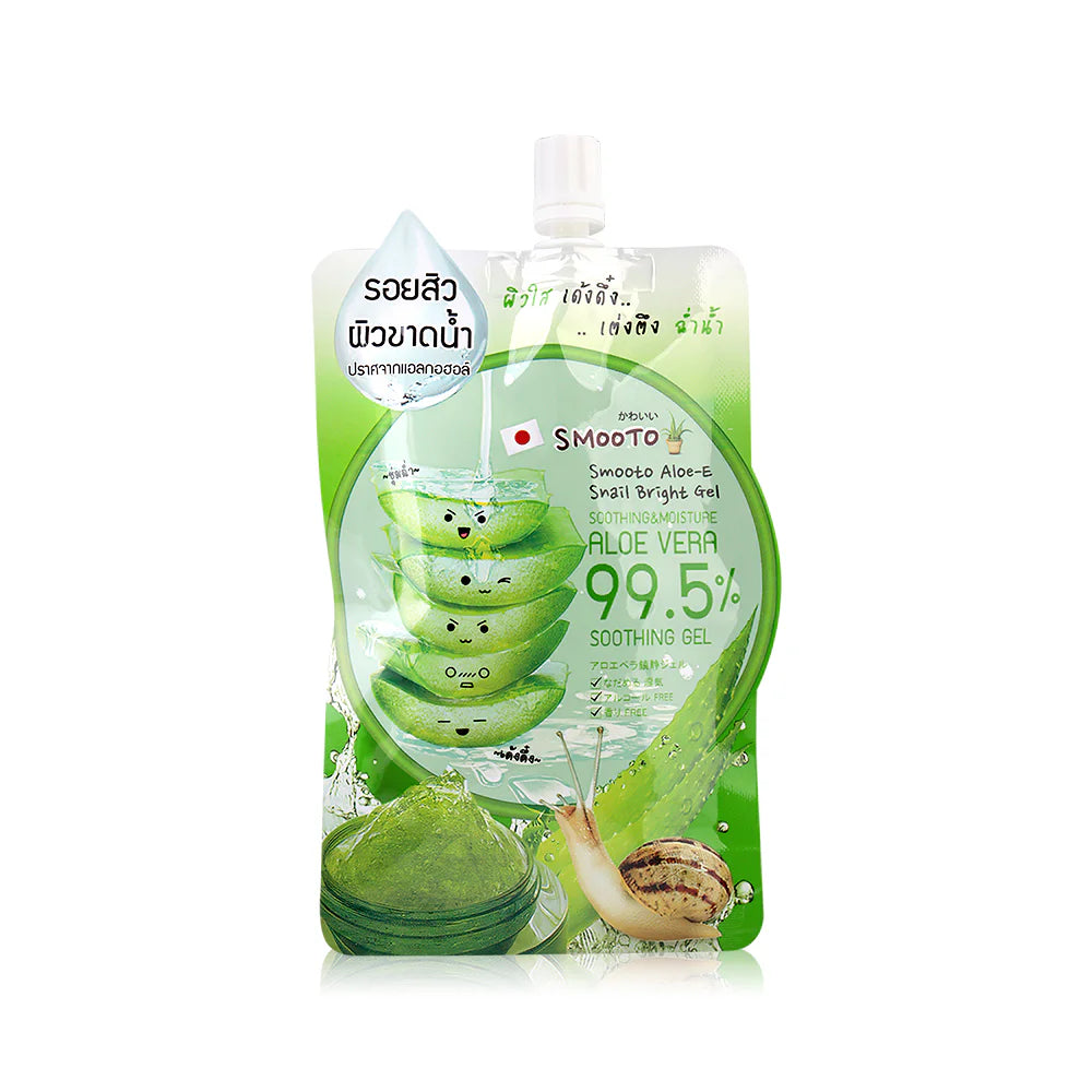 Smooto Aloe-E Snail Bright Gel 50ml