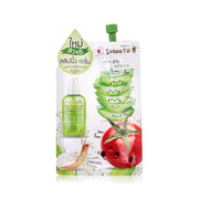 Smooto Tomato Aloe Snail White & Acne Sleeping Serum 10ml