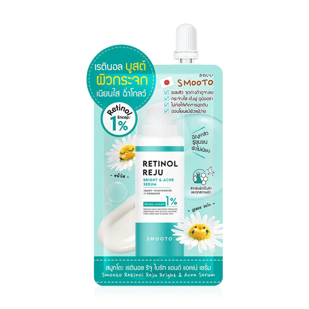 Smooto Japan Retinol Reju Bright & Acne Serum 7g