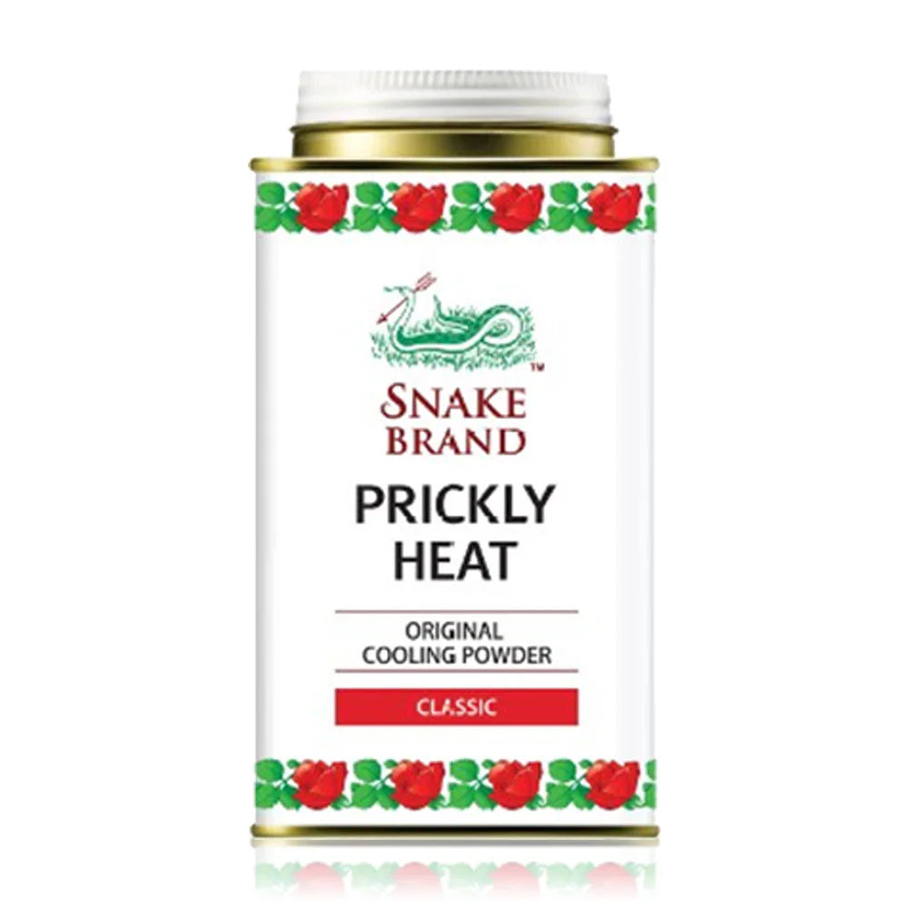 Snake Powder Snake Brand Prickly Heat Original Cooling Powder 140g #Classic – Beauty ...