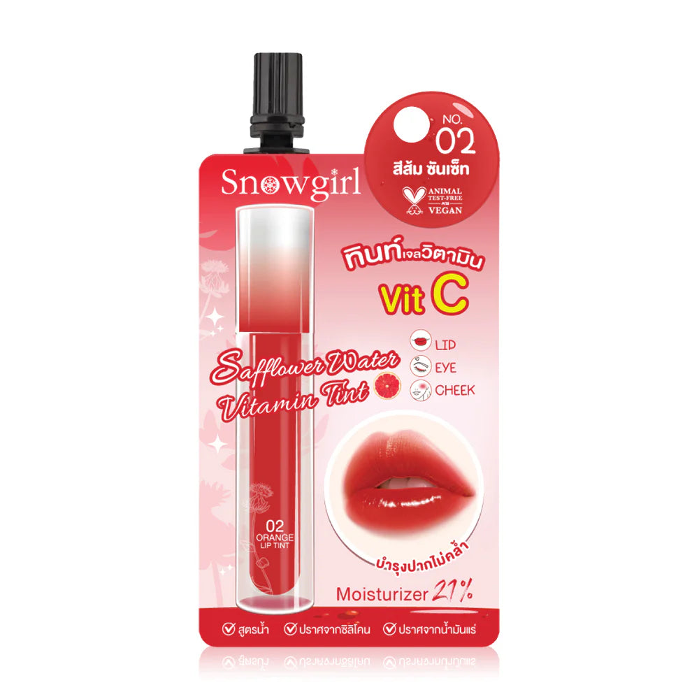 Snowgirl Safflower Water Vitamin Tint 4g #02