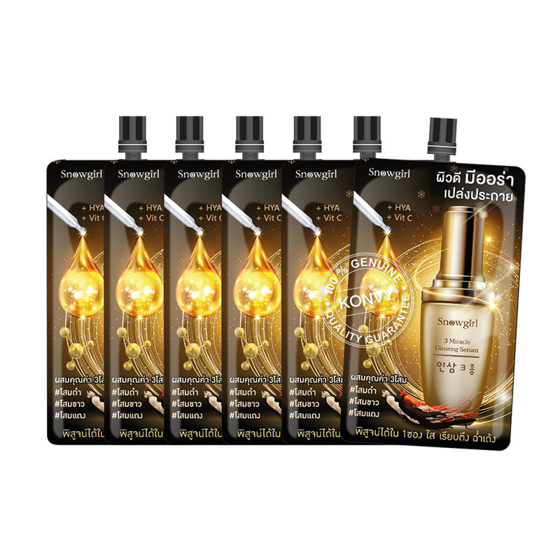 Snowgirl 3 Miracle Ginseng Serum 30g x 6pcs
