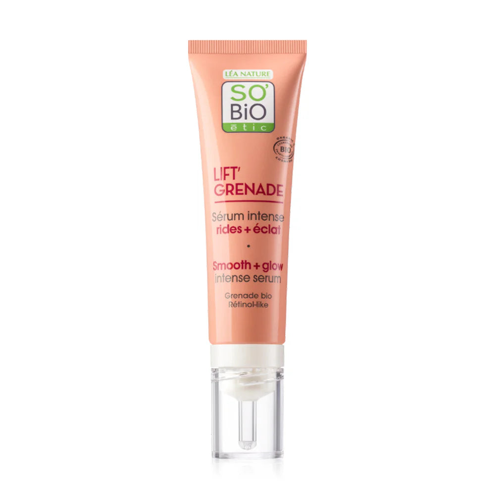 SO'BIO ETIC Lift Grenade Smooth + Glow Intense Serum 30ml