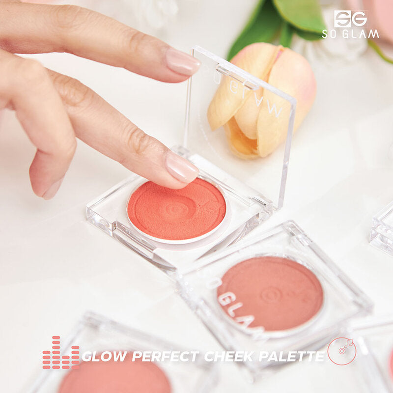 Glam Glow Perfect Cheek Palette 5g #04 Something Savanna