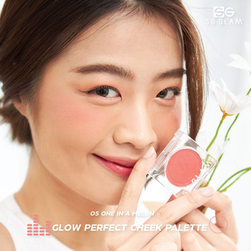 Glam Glow Perfect Cheek Palette 5g #05 One In A Melon Mochi