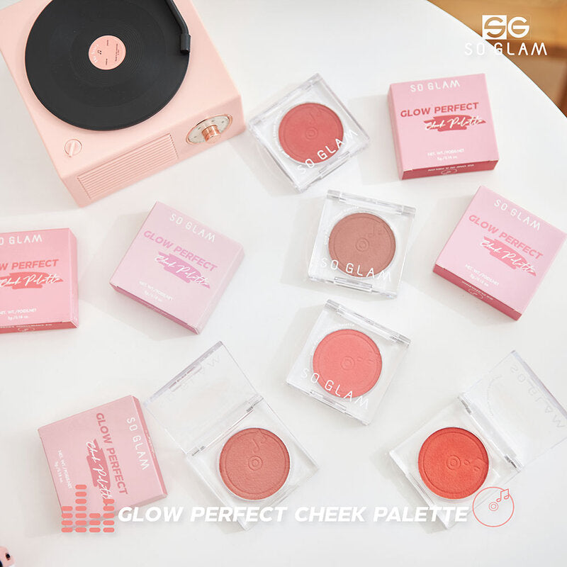 Glam Glow Perfect Cheek Palette 5g #05 One In A Melon Mochi