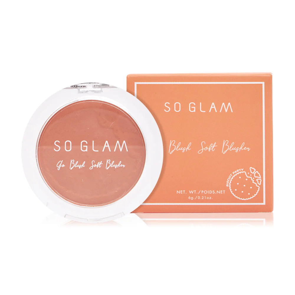 So Glam Go Blush Soft Blusher 6g #10 Orange Cremsicle