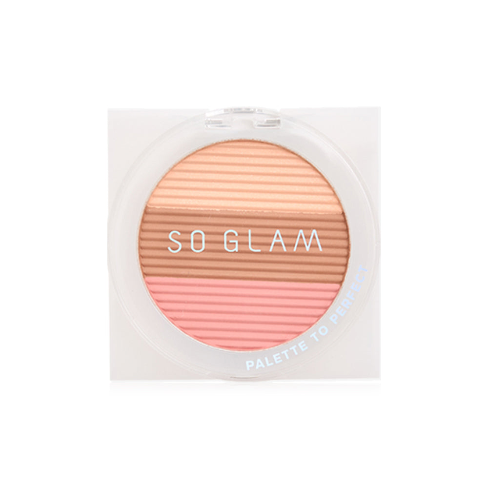 So Glam Palette To Perfect 9g #001 Pastel Peach