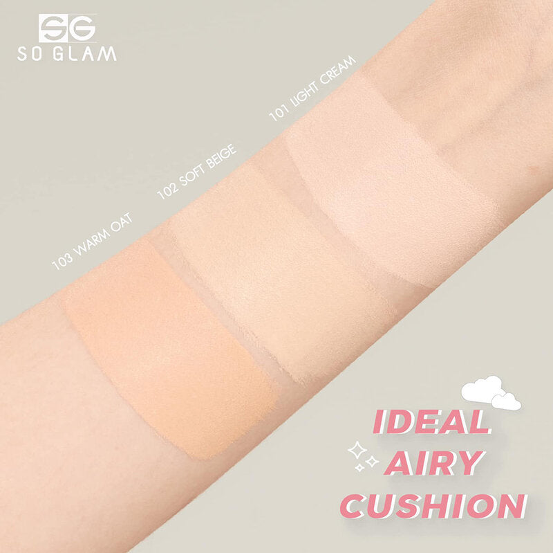 So Glam Ideal Airy Cushion 13g #101 Light Cream