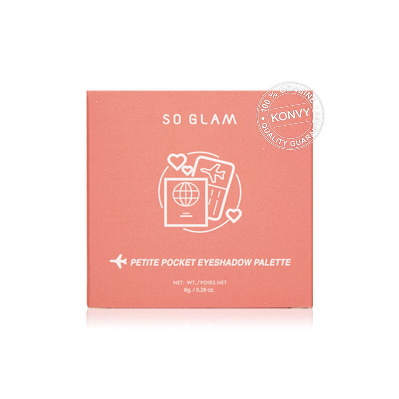 So Glam Petite Pocket Eyeshadow Palette #02 Golden Gate Bridge