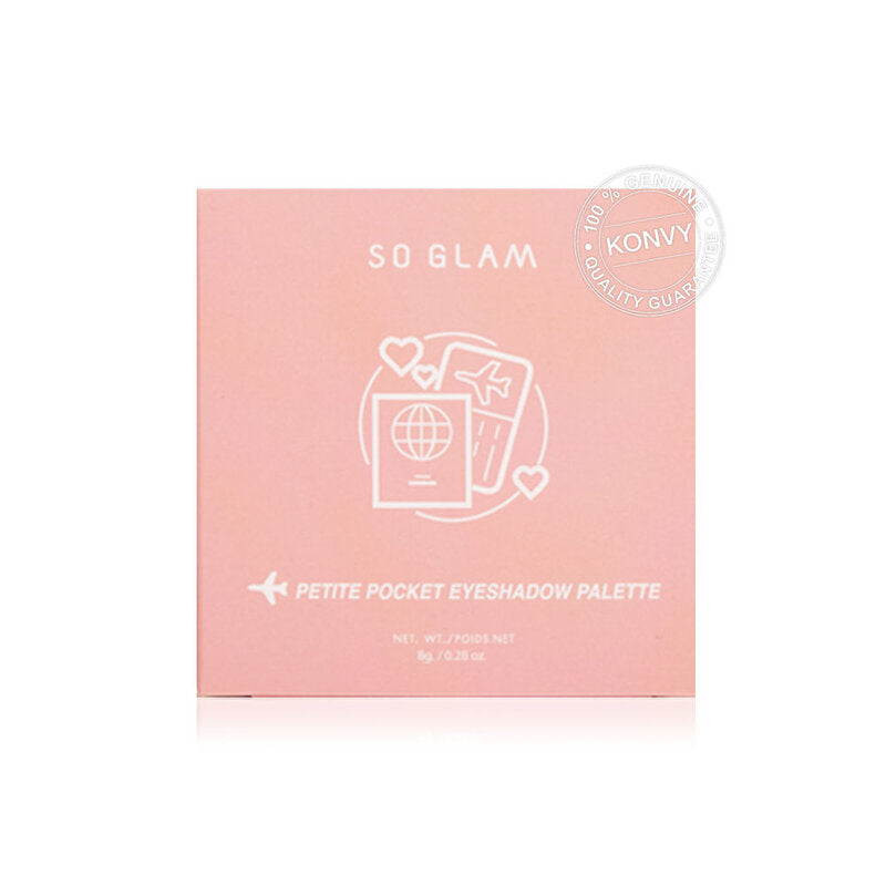 So Glam Petite Pocket Eyeshadow Palette #03 Tokyo Midtown