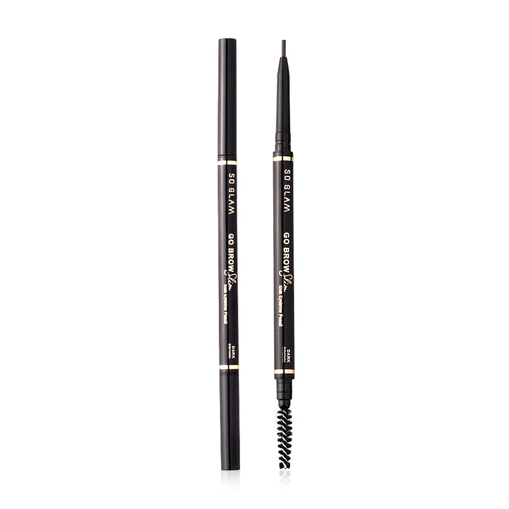 So Glam Go Brow Slim Eyebrow Pencil 1.5g #01 Dark Brown