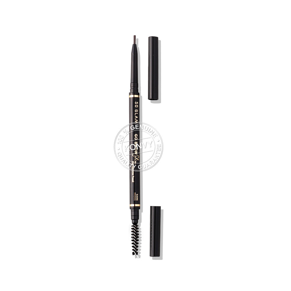 So Glam Go Brow Slim Eyebrow Pencil 1.5g #01 Dark Brown