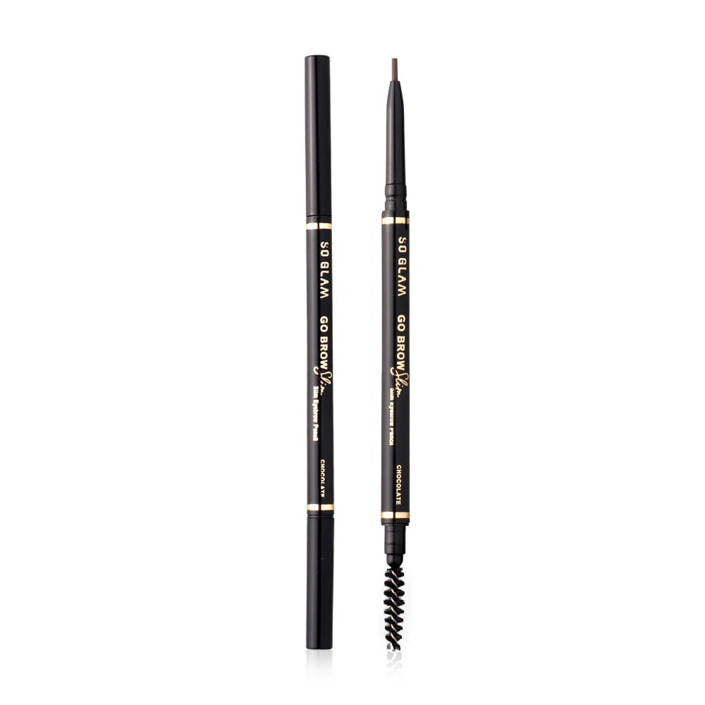 So Glam Go Brow Slim Slim Eyebrow Pencil 1.5g #02 Chocolate