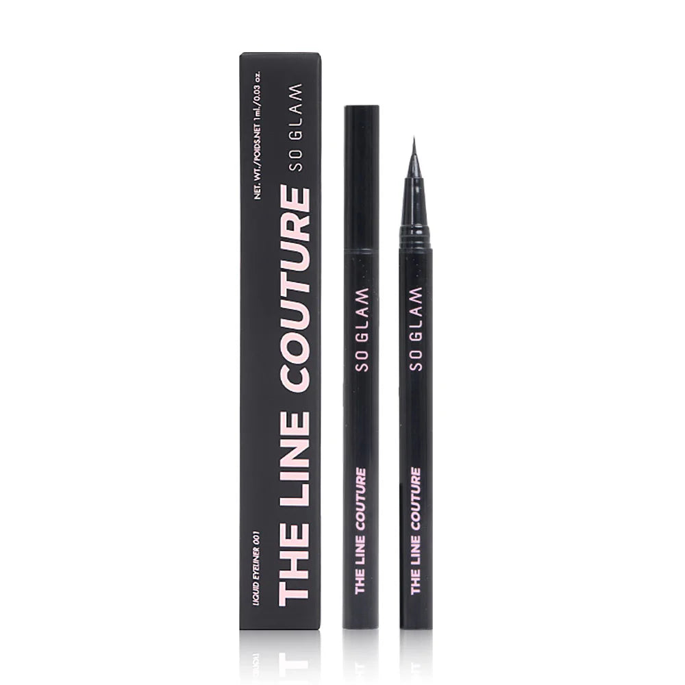 So Glam The Line Couture Liquid Eyeliner 1ml #001 All Black