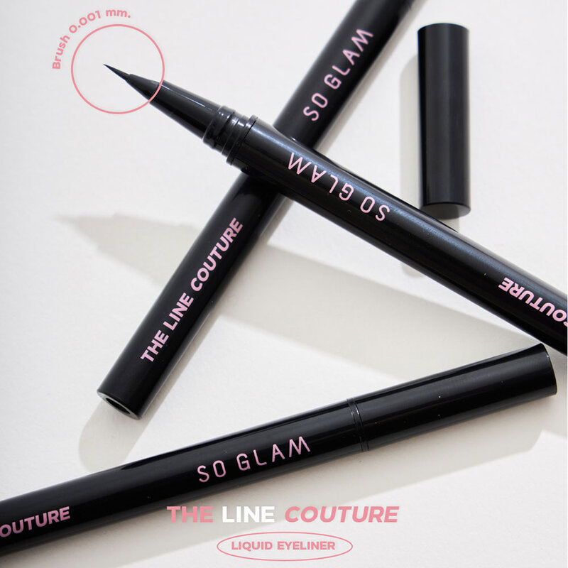 So Glam The Line Couture Liquid Eyeliner 1ml #001 All Black