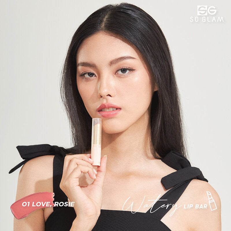So Glam Watery Lip Bar 3g #01 Love Rosie
