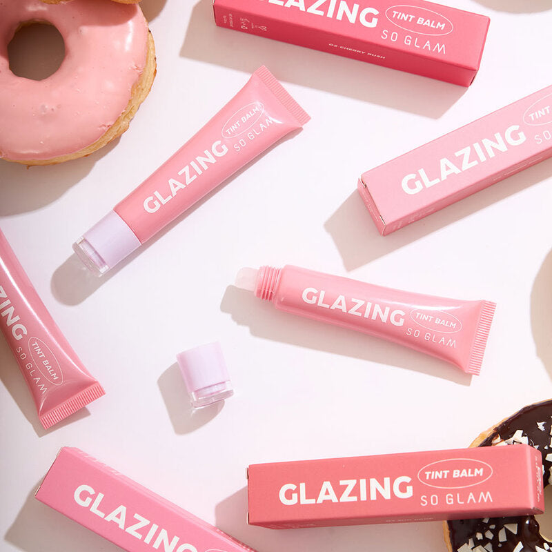 So Glam Glazing Tint Balm 10g #01 Baby Peony