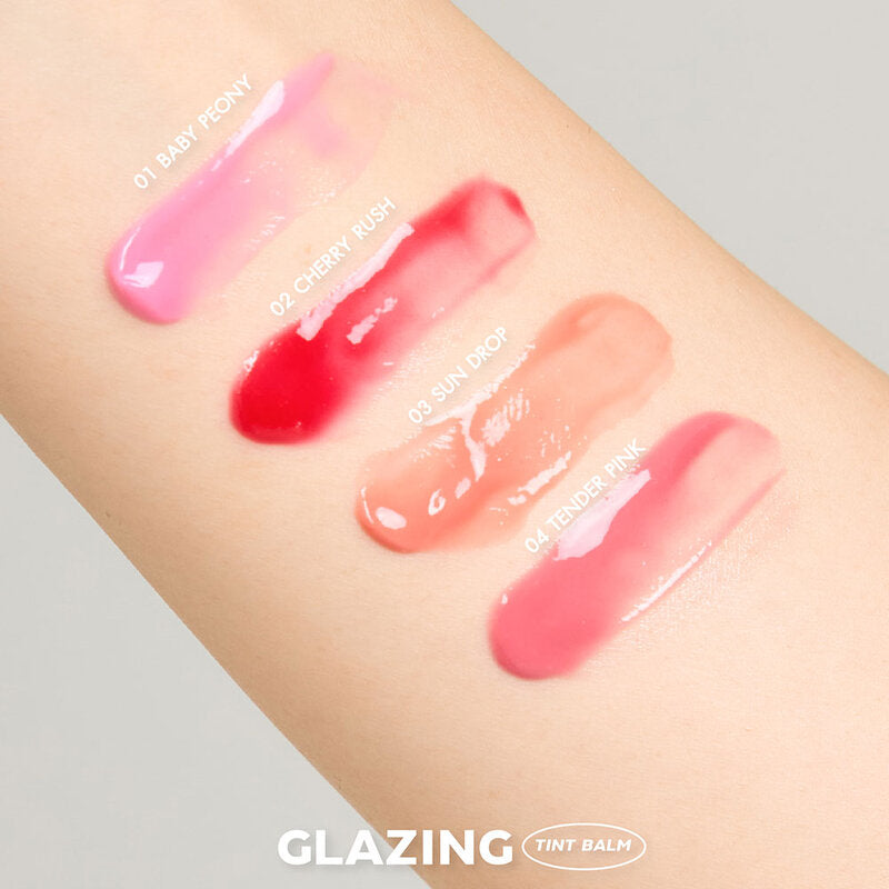 So Glam Glazing Tint Balm 10g #02 Cherry Rush