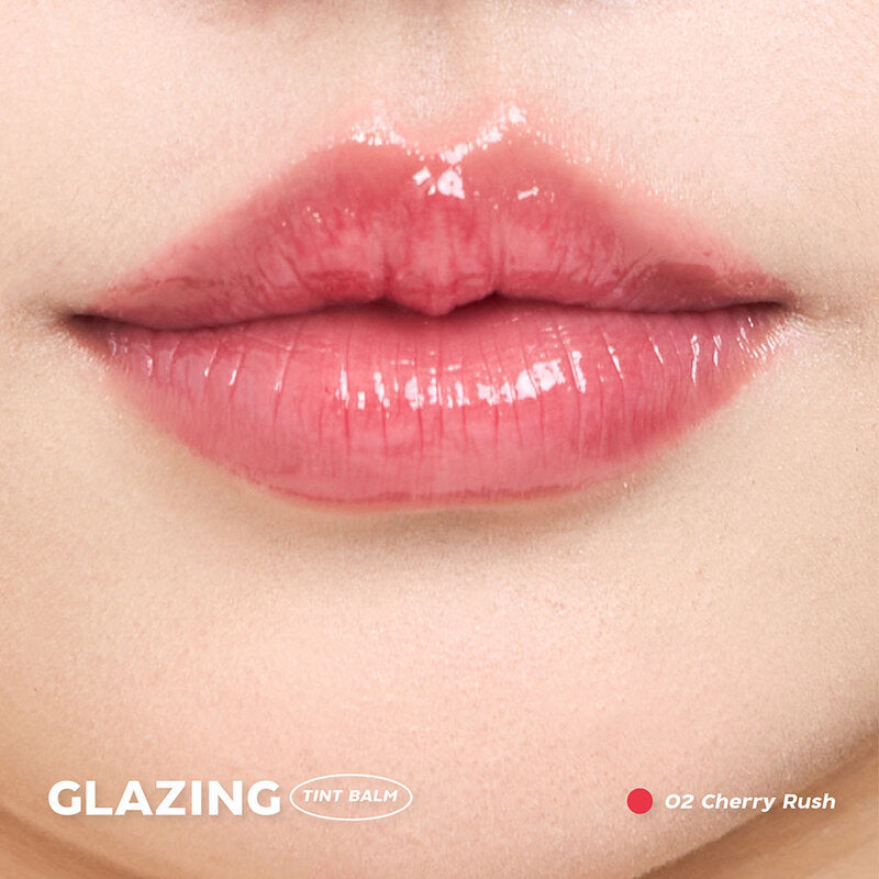 So Glam Glazing Tint Balm 10g #02 Cherry Rush