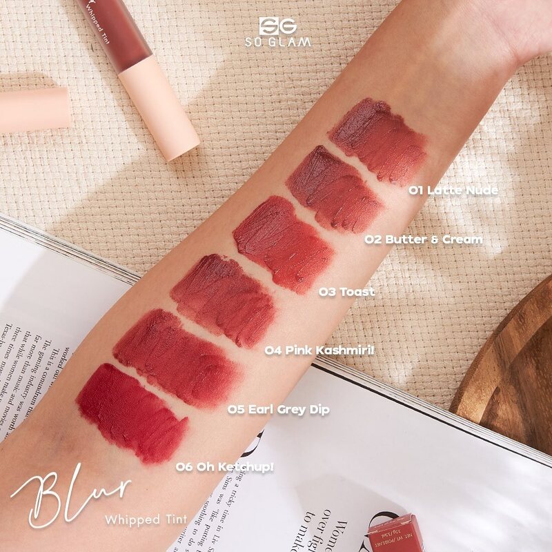 So Glam Blur Whipped Tint Velvet Lip Tint 3.5g #05 Earl Grey Dip