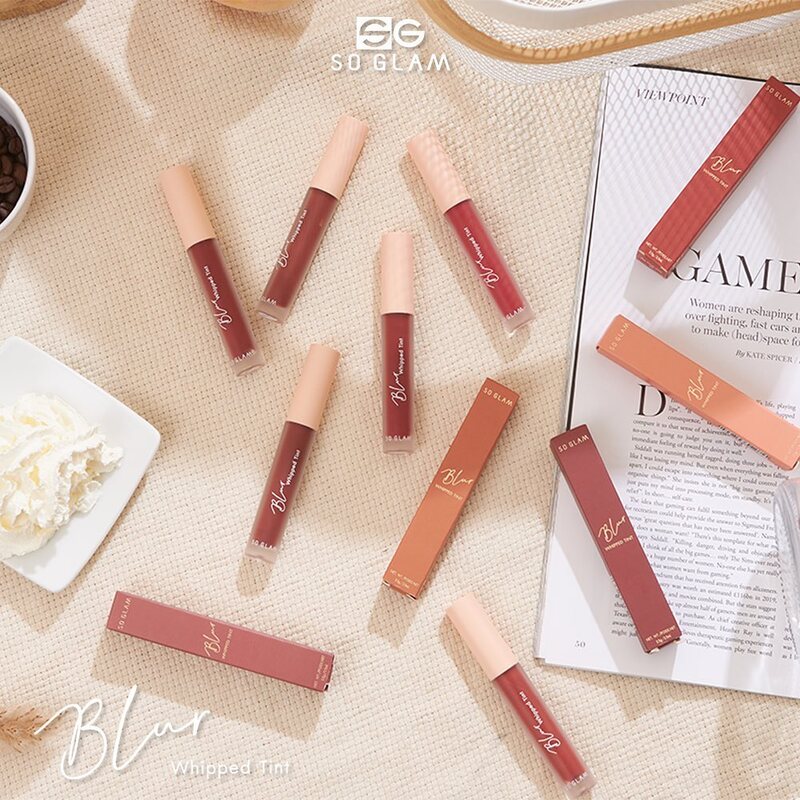 So Glam Blur Whipped Tint Velvet Lip Tint 3.5g #05 Earl Grey Dip