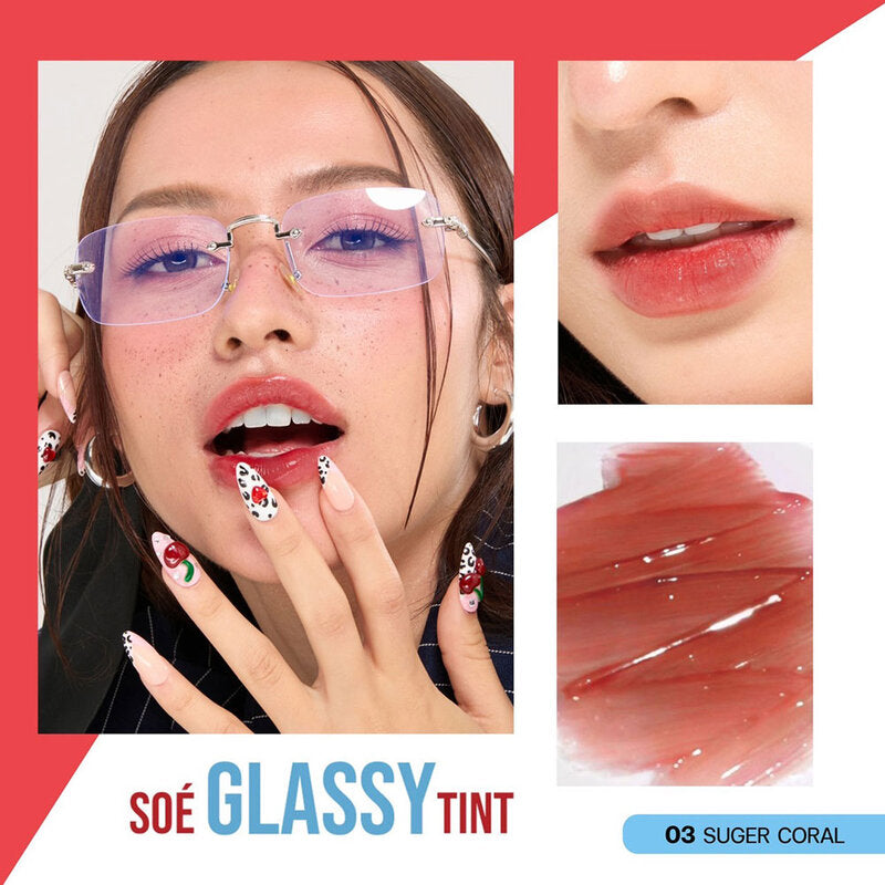 SOE CUSHION Glassy Tint 2.5g #03 Sugar Coral