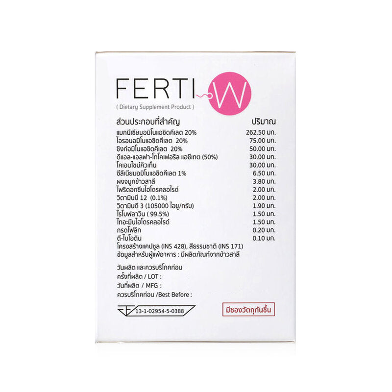Solve Hair Ferti-W 30 Capsules Dietary Supplement for Women