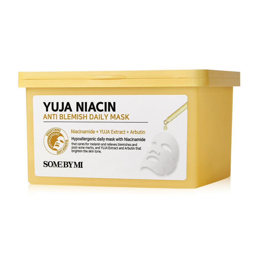SOME BY MI Yuja Niacin Anti-Blemish Daily Mask 30 Sheets