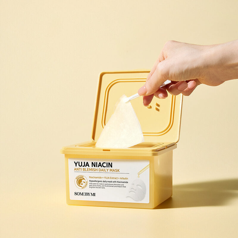 SOME BY MI Yuja Niacin Anti-Blemish Daily Mask 30 Sheets
