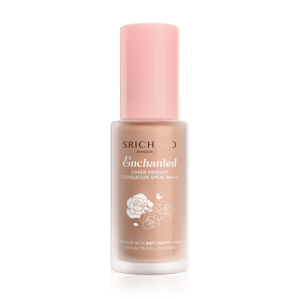 Srichand Enchanted Cover Perfect Foundation SPF35 PA+++ 30ml #120 Beige