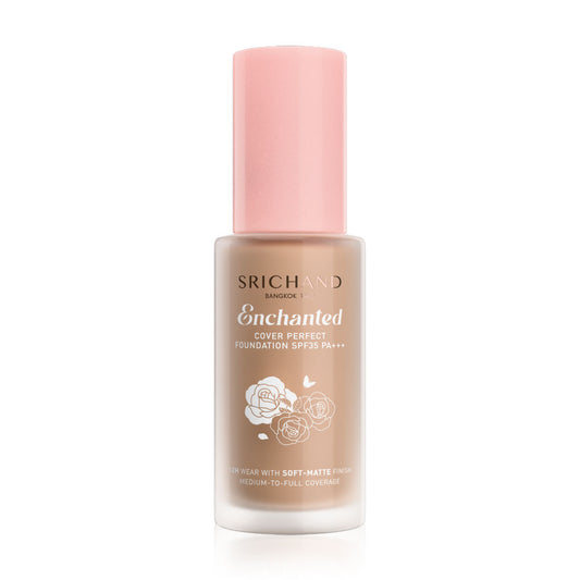 Srichand Enchanted Cover Perfect Foundation SPF35 PA+++ 30ml #130 Honey