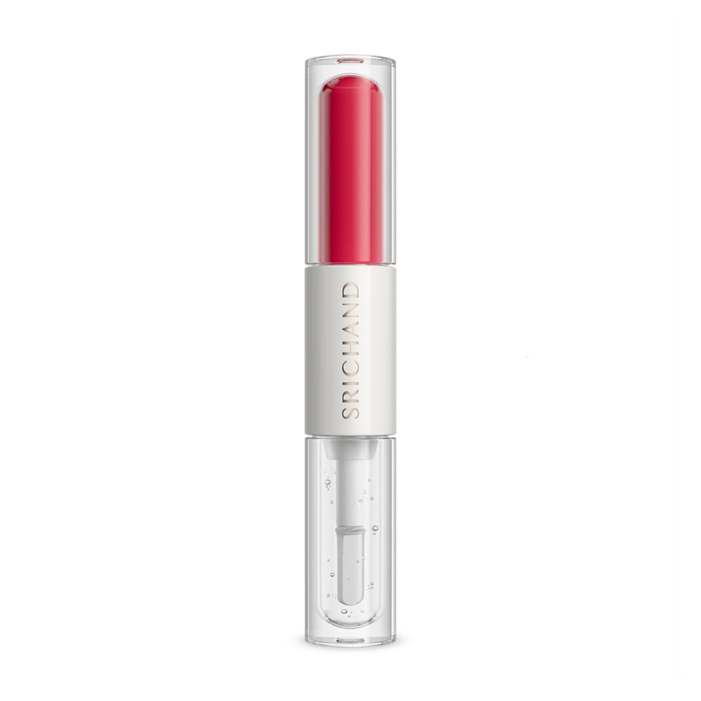 Srichand Lipstick Duo - 2.6ml Berry Crush with Matte & Gloss Finish - Beauty Buddy