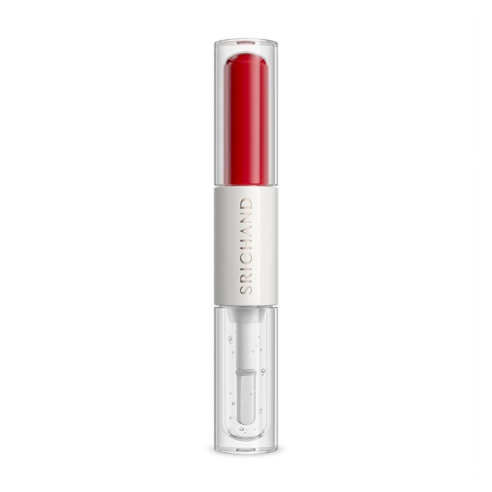 Srichand Lipstick Duo - 2.6ml Cranberry Mimosa, Matte & Gloss Finish - Beauty Buddy