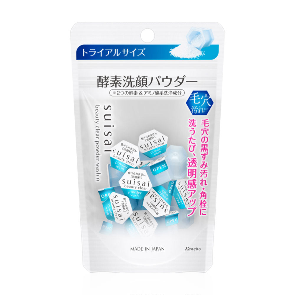 SUISAI Beauty Clear Powder Wash N 0.4gx 15 Capsules