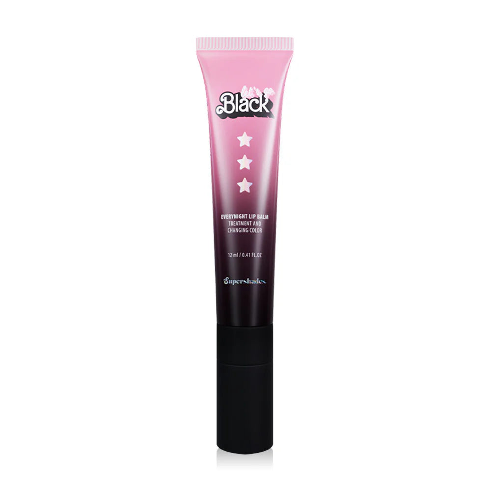 SuperShades Let's Go Black Everynight Lip Balm 12ml