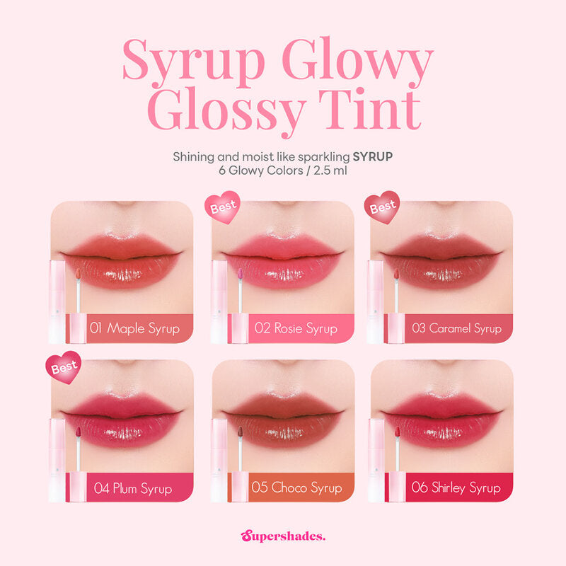 SuperShades Syrup Glowy Glossy Tint 2.5ml #03 Caramel Syrup