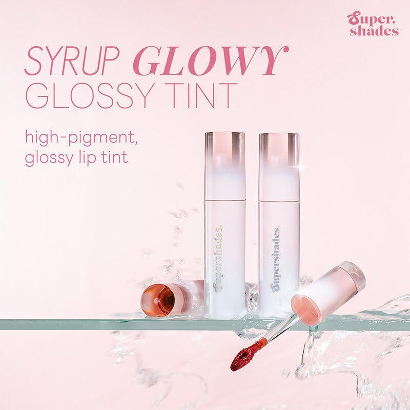 SuperShades Syrup Glowy Glossy Tint 2.5ml #04 Plum Syrup