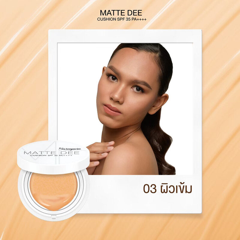 Sureeporn Matte Dee Cushion SPF35 PA++++ 10g #03 Riches Me