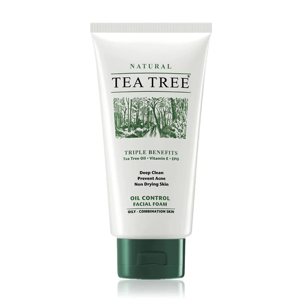 Tea Tree Oil Control Facial Foam 140g