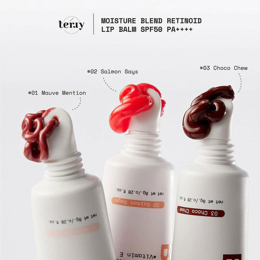 Terry Moisture Blend Retinoid Lip Balm SPF50 PA++++ 8g #02 Salmon