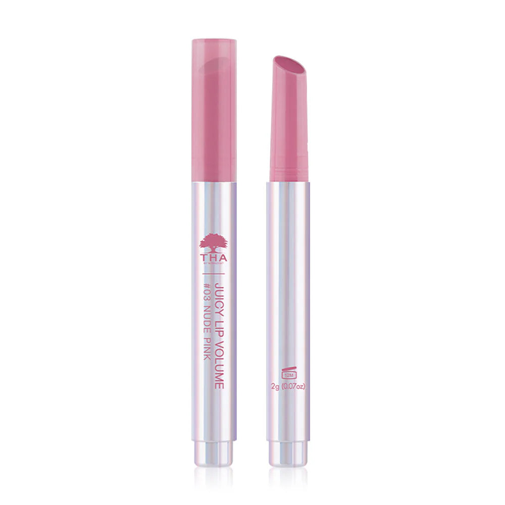 THA BY NONGCHAT Juicy Lip Volume 2g #03 Nude Pink