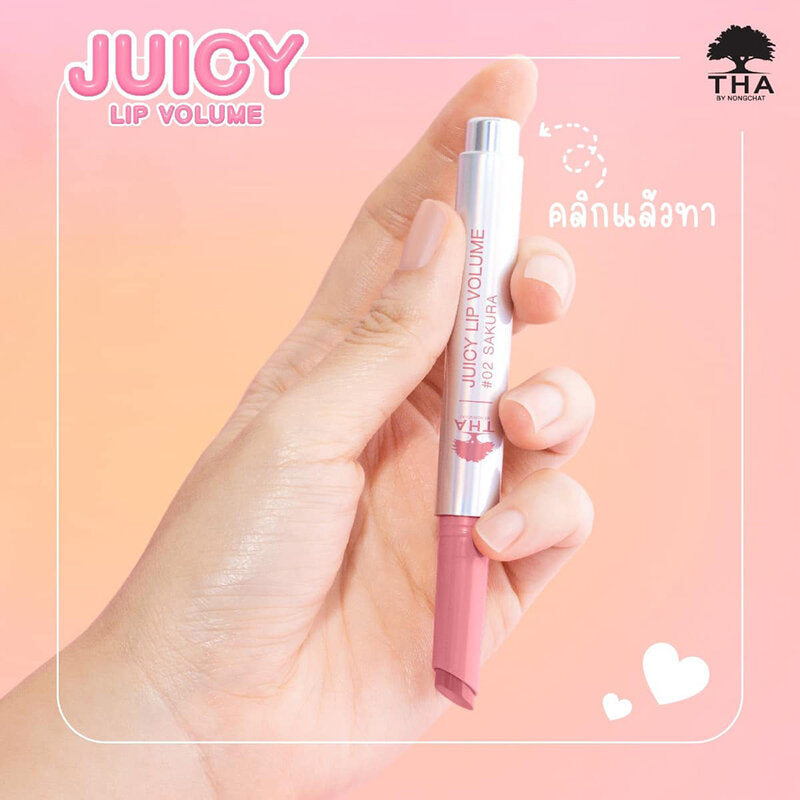 THA BY NONGCHAT Juicy Lip Volume 2g #05 Raspberry
