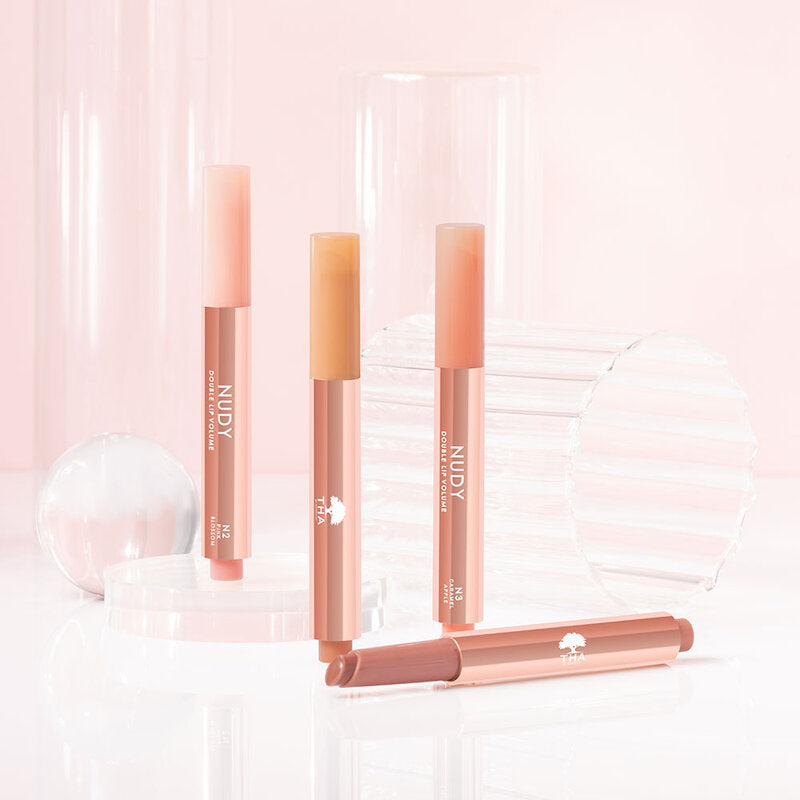 THA By Nongchat Nudy Double Lip Volume 2g #N4 Rich Honey