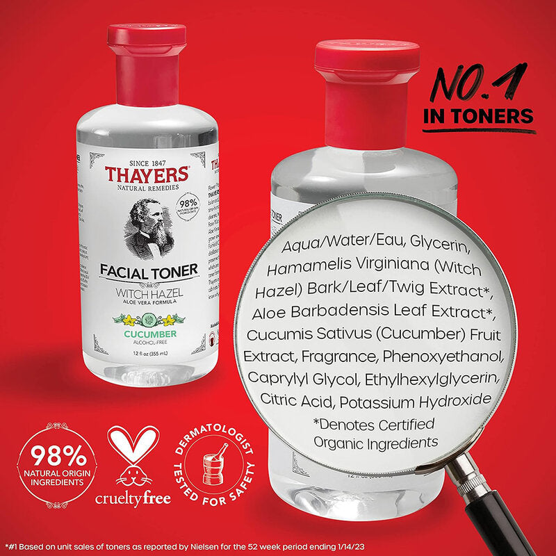 Thayers Cucumber Witch Hazel Toner 355ml