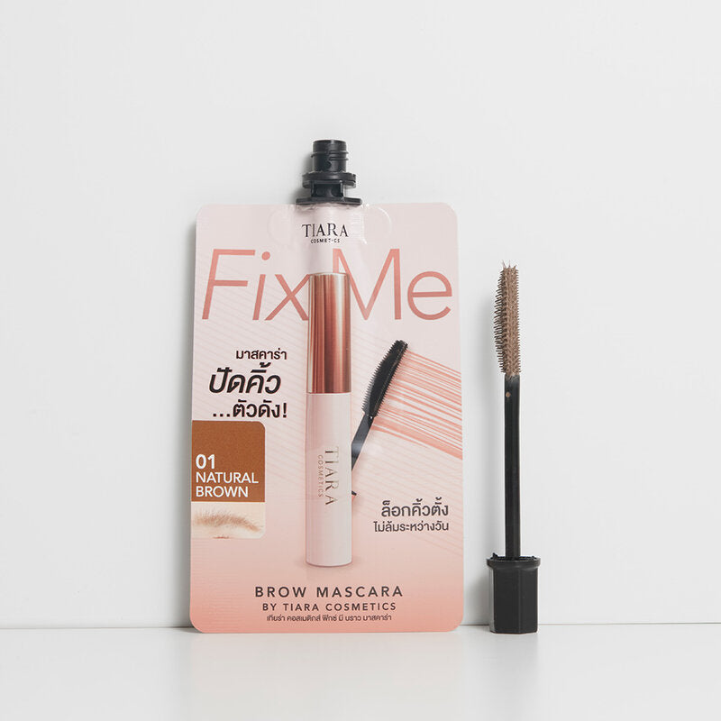 TIARA BEAUTY FixMe Brow Mascara 2g #01 Natural Brown