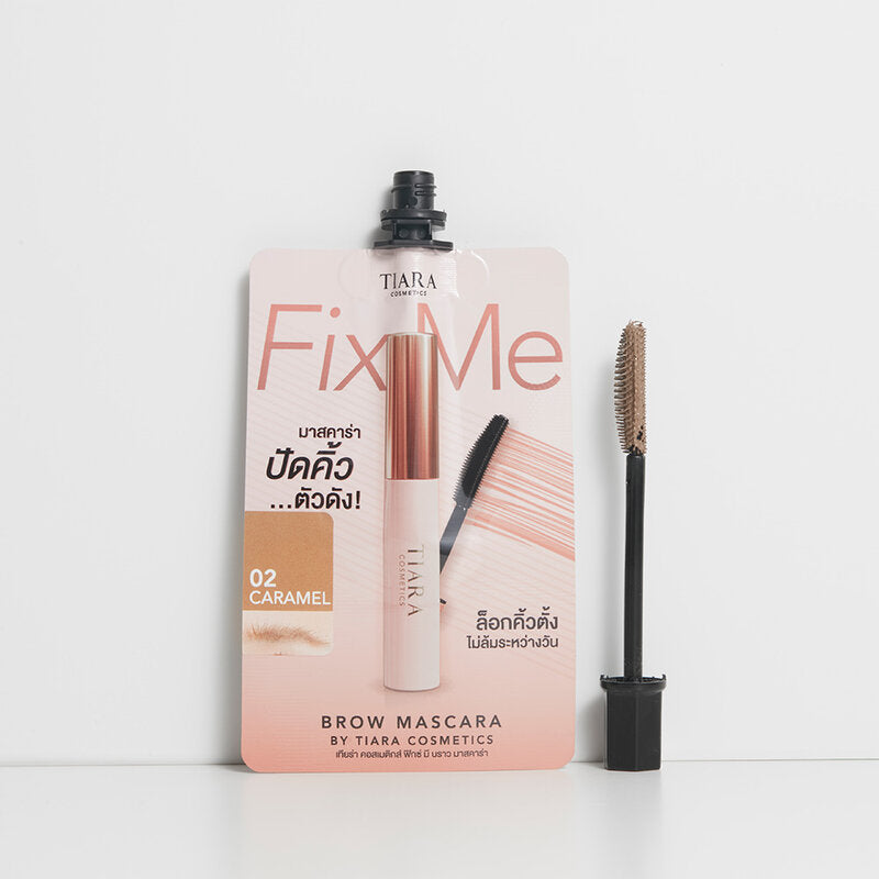 TIARA BEAUTY FixMe Brow Mascara 2g #02 Caramel