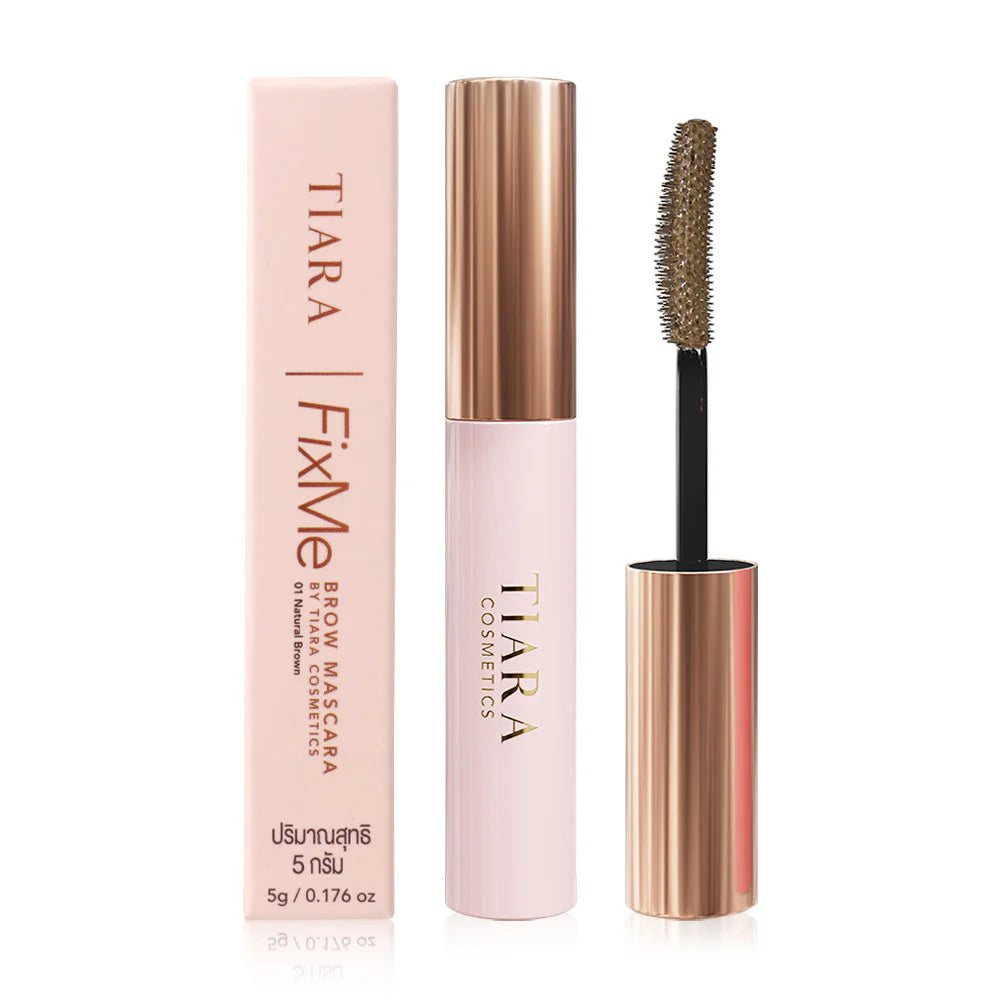 TIARA BEAUTY FixMe Brow Mascara 5g #01 Natural Brown