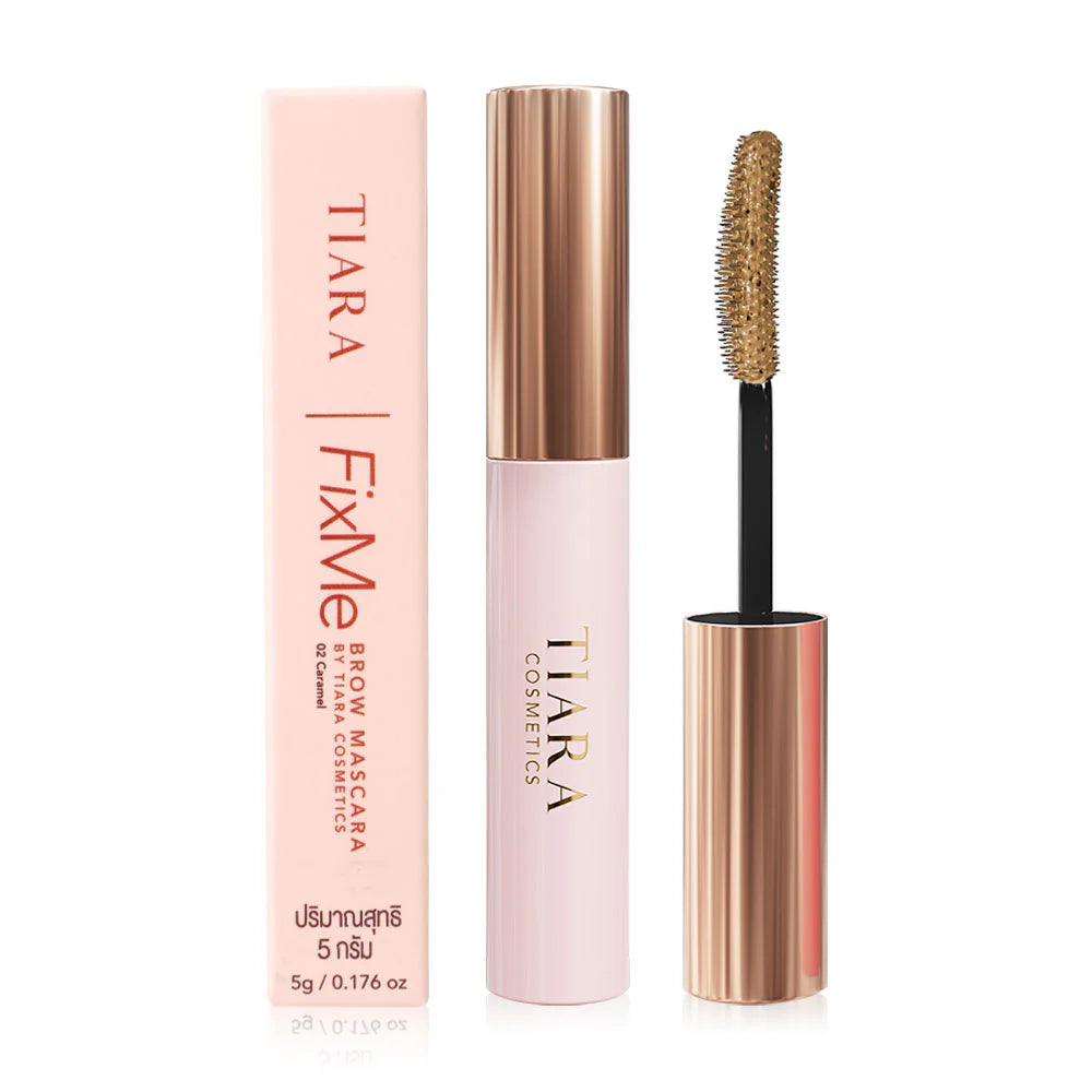 TIARA BEAUTY FixMe Brow Mascara 5g #02 Caramel