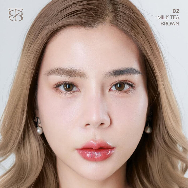TIARA BEAUTY Tintme Brow Mascara 3g #02 Milk Tea Brown